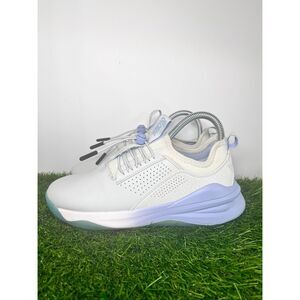 Clove Women’s Size 6 White Blue Nursing Shoes Slip Resistant Healthcare Sneaker